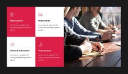 Informazioni Sui Nostri Servizi Modello CSS Reattivo