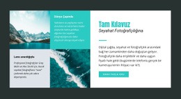 Seyahat Fotoğrafçılığı Rehberi - Basit Web Sitesi Oluşturucu