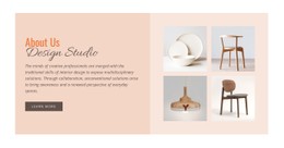 Сreation Of Individual Interiors HTML CSS Website Template