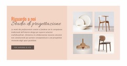 Creazione Di Interni Individuali - Mockup Del Sito Web Facile Da Usare