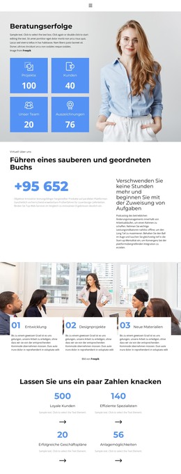 Wir Halten Das Niveau - Vollständig Responsive Vorlage