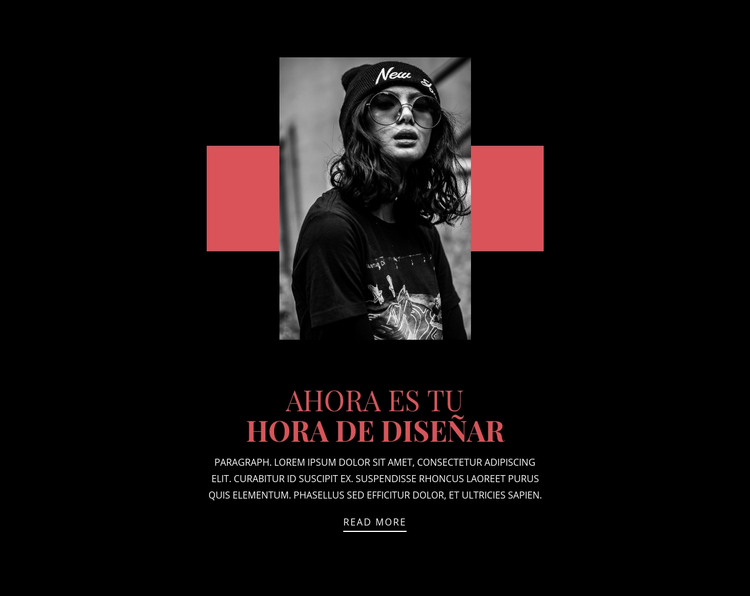 Agencia líder de moda Plantilla HTML