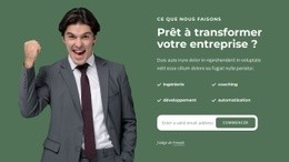 Créez Votre Propre Site Web Pour Nous Résolvons Des Problèmes Commerciaux Complexes