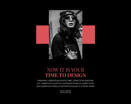 CSS Template For Leading Fashion Agency