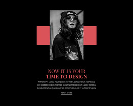 Leading Fashion Agency - Custom HTML5 Template