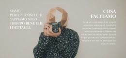 Miglior Fotografo - Costruttore Di Siti Web Multiuso