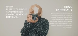Miglior Fotografo Modello CSS Premium