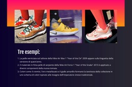 Sport E Abbigliamento Sportivo - Modello HTML5 Personalizzato