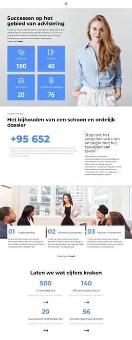 Bootstrap-HTML Voor Wij Houden Het Niveau