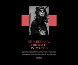 Gratis CSS-Indeling Voor Toonaangevend Modebureau