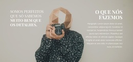 Fotografo Top - Melhor Design De Site