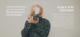 Fotografo Top - Melhor Maquete De Site