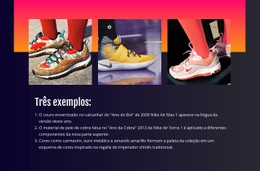 Sport And Sportswear - Modelo HTML5 Personalizado