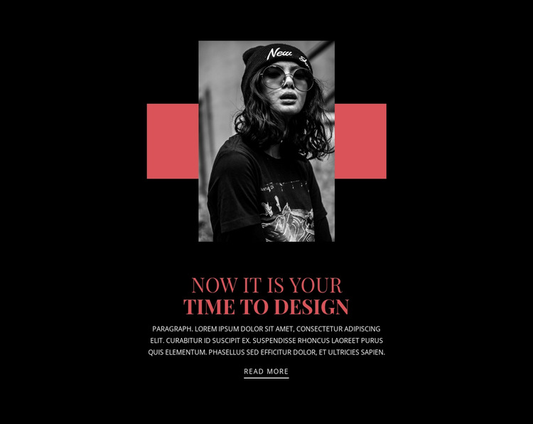 Leading Fashion agency Website Builder Templates