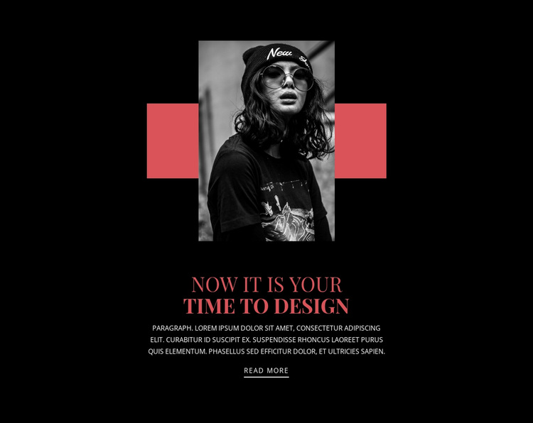 Leading Fashion agency Website Design