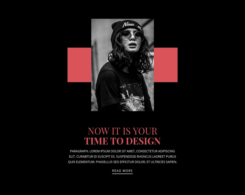 Leading Fashion agency Wix Template Alternative