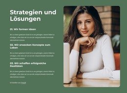 Wir Bringen Neue Ideen Zu Unseren Kunden - Premium-Element-Vorlage