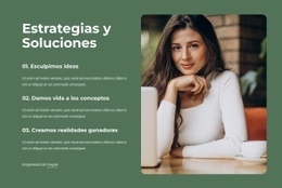 Aportamos Nuevas Ideas A Nuestros Clientes: Plantilla HTML5 Profesional Personalizable