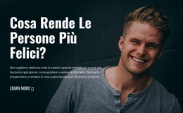 Perché Rendere Le Persone Più Felici - HTML Creator