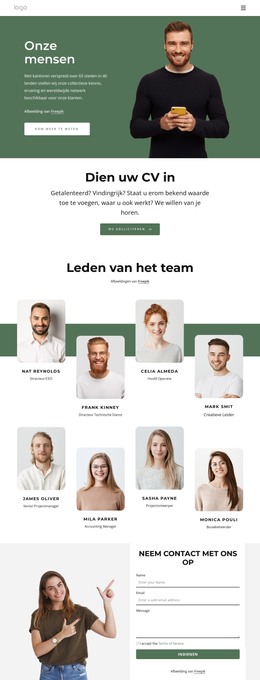 Onze Partners Zetten Onze Klanten Op De Eerste Plaats - HTML-Websjabloon