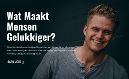 Wat Mensen Gelukkiger Maakt - HTML Creator