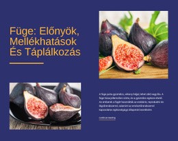 Lehetséges Egészségügyi Előnyök – Reszponzív HTML5-Sablon