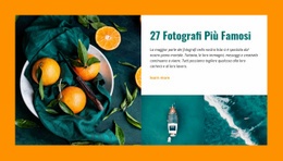 Fotografi Famosi - Bellissimo Design Del Sito Web