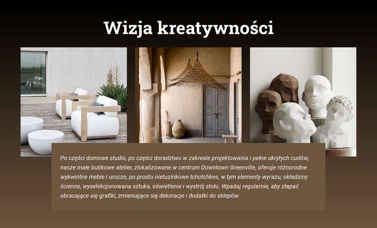 Wizja kreatywności Wstęp