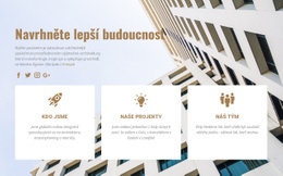 Bezplatná Online Šablona Pro Vymýšlíme Budoucnost