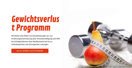 Premium-WordPress-Theme Für Gewichtsverlust Programm