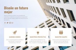 Inventamos El Futuro - Plantilla De Maqueta De Sitio Web