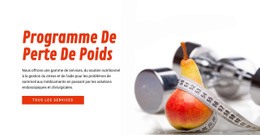 Conception Du Site Pour Programme De Perte De Poids