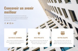 Nous Inventons Le Futur - HTML Website Maker