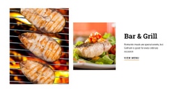 Exclusive Html Code For Restaurant Bar And Grill