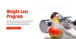 Weight Loss Program - Free Download Html Code