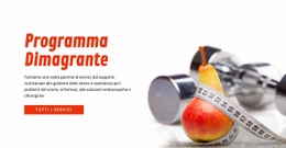 Programma Dimagrante - HTML Template Generator