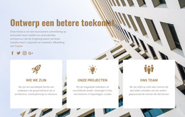 Beste WordPress-Thema Voor Wij Vinden De Toekomst Uit