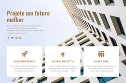 Nós Inventamos O Futuro - Modelo De Página HTML5