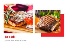 Créateur De Site Web Exclusif Pour Bar À Hamburgers Et Grill