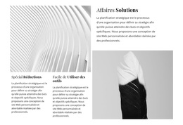 Des Solutions D'Affaires – Thème WordPress