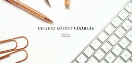 Helyhez Kötött Üzlet Css Sablon Ingyenes Letöltése