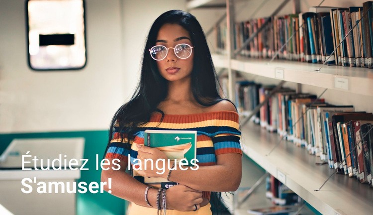 Étudier les langues Thème WordPress