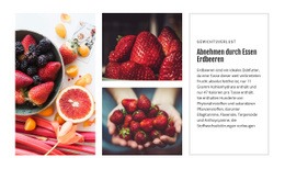 Erdbeeren Zur Gewichtsreduktion - HTML Writer