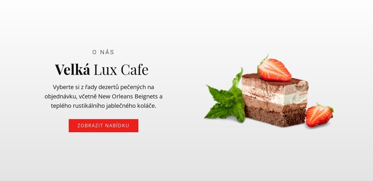 Flapjacky a sušenky Šablona CSS