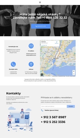 Hledejte Kontakty – Bezplatný Motiv WordPress