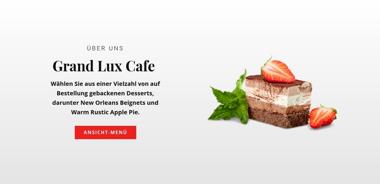 Flapjacks und Brownies CSS-Vorlage