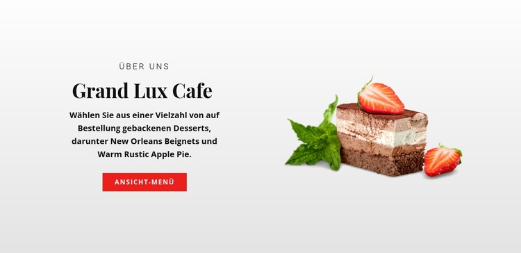 Flapjacks und Brownies HTML5-Vorlage