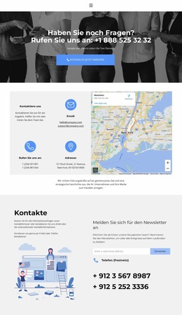 Suchen Sie Nach Kontakten – Kostenloses Joomla-Website-Template