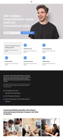 Wir Priorisieren - Premium-Website-Vorlage Für Unternehmen