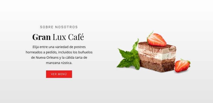 Flapjacks y brownies Plantilla CSS